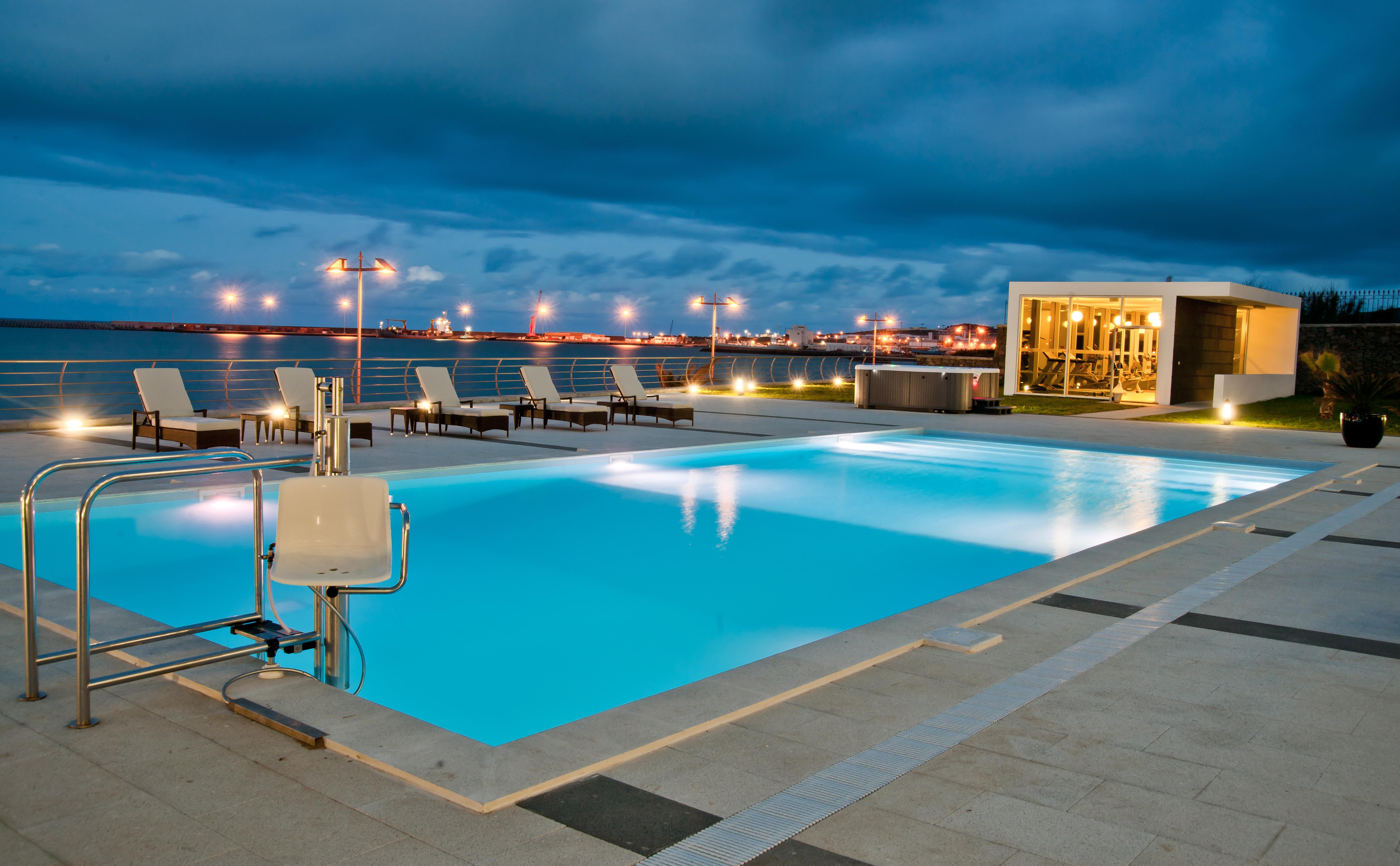 Atlantida Mar Hotel Praia da Vitoria Exterior photo