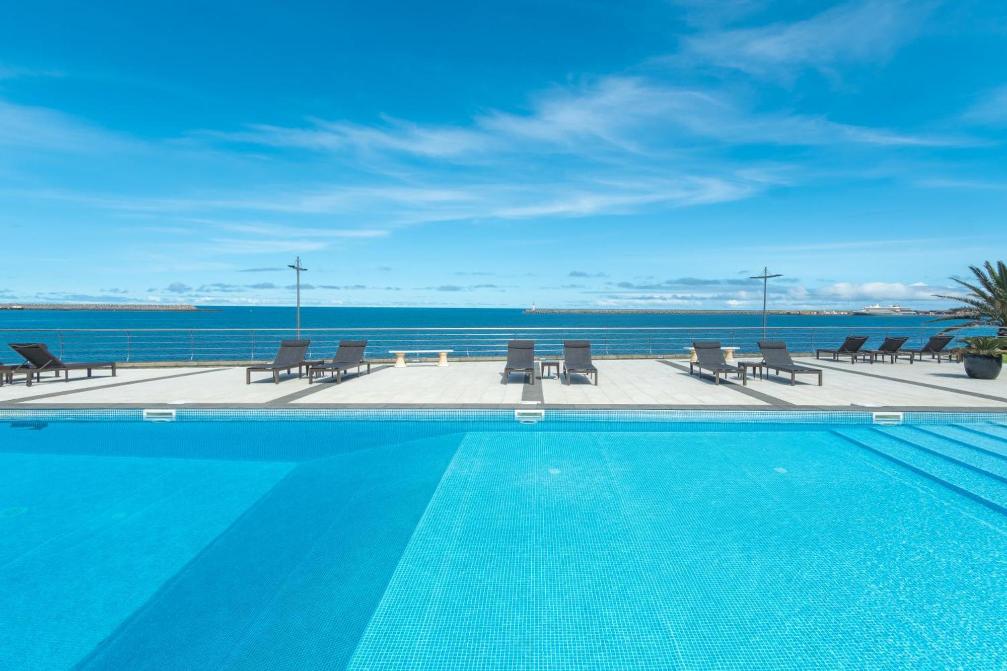 Atlantida Mar Hotel Praia da Vitoria Exterior photo